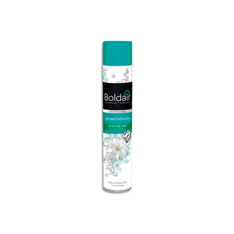 BOLDAIR Désodorisant d'atmosphère Activ 500 ml parfum Activ Thé vert forme et bien-être aromathérapie Pro BOLDAIR Désodorisant d'atmosphère Activ 500 ml parfum Activ Thé vert forme et bien-être aromathérapie Pro