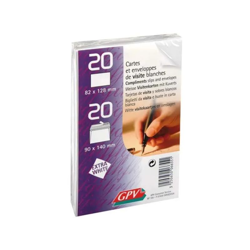 GPV P/20 CTE VIST+20ENV AUTOADH 6655 GPV P/20 CTE VIST+20ENV AUTOADH 6655
