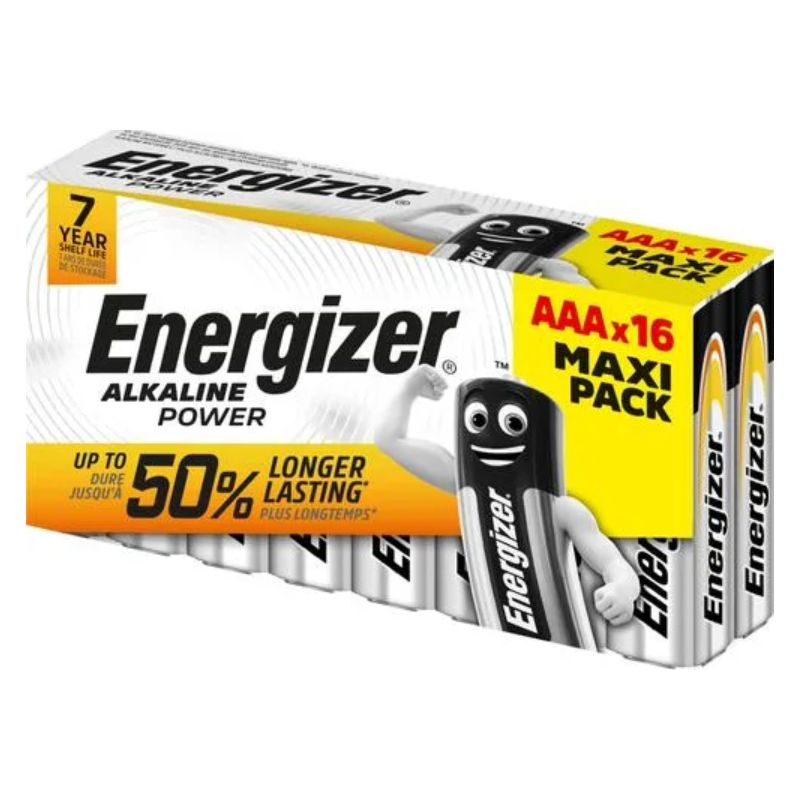 ENERGIZER Pile Power Family pack de 16 piles AAA ENERGIZER Pile Power Family pack de 16 piles AAA