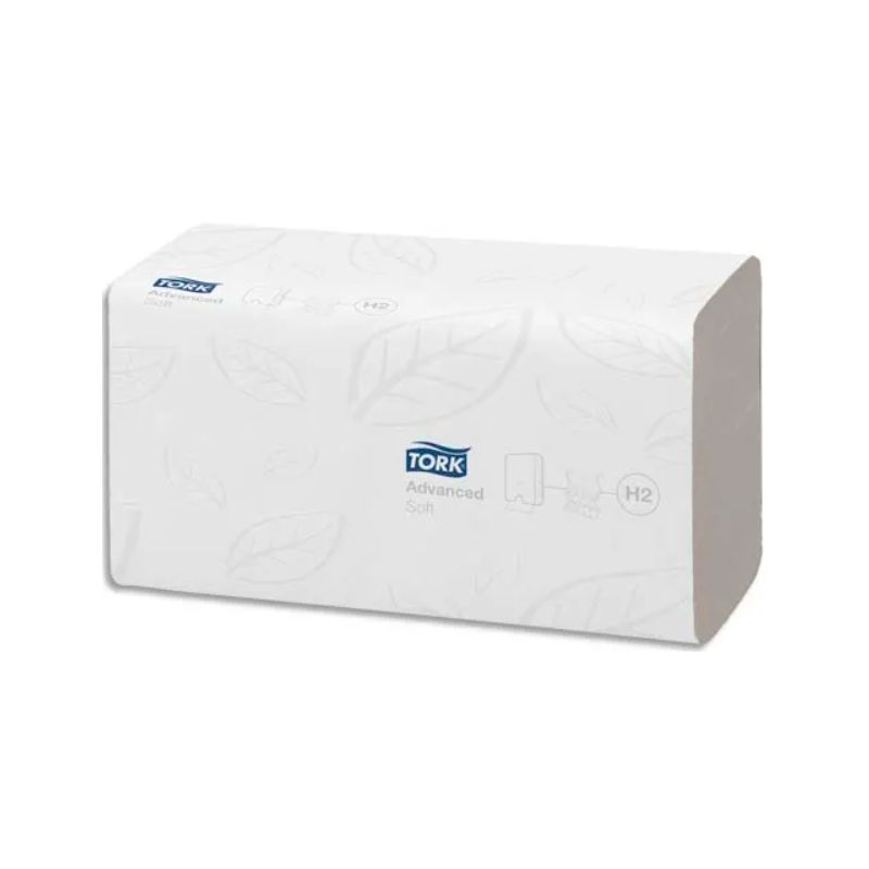 TORK Colis de 3x7 paquet 180 feuilles Essuie-mains Xpress interfoliés doux Advanced 2 plis Z 25,5x21,2cm