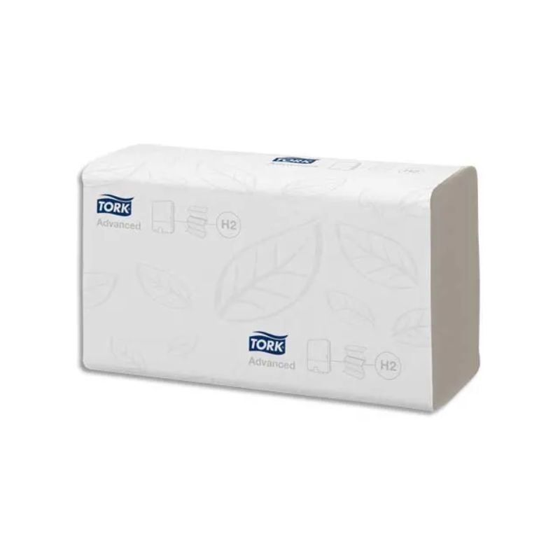 TORK Colis de 20 Paquets de 190 Essuie-mains Xpress interfoliés Advanced 2 plis Z gaufré Ft 21,3x23,4 cm TORK Colis de 20 Paquets de 190 Essuie-mains Xpress interfoliés Advanced 2 plis Z gaufré Ft 21,3x23,4 cm