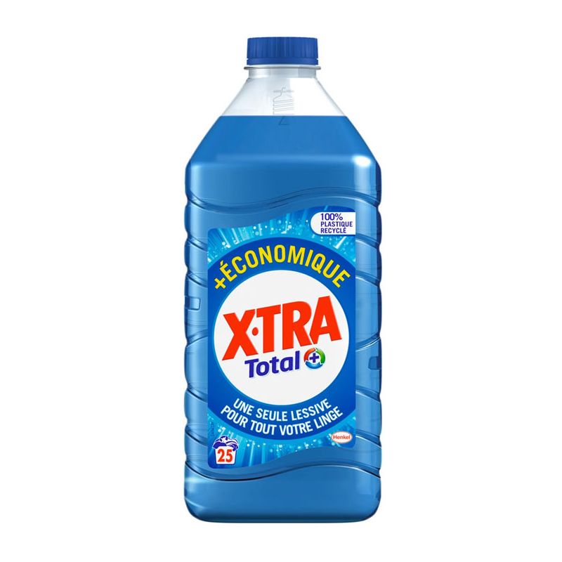 XTRA TOTAL lessive liquide 1,25L XTRA TOTAL lessive liquide 1,25L