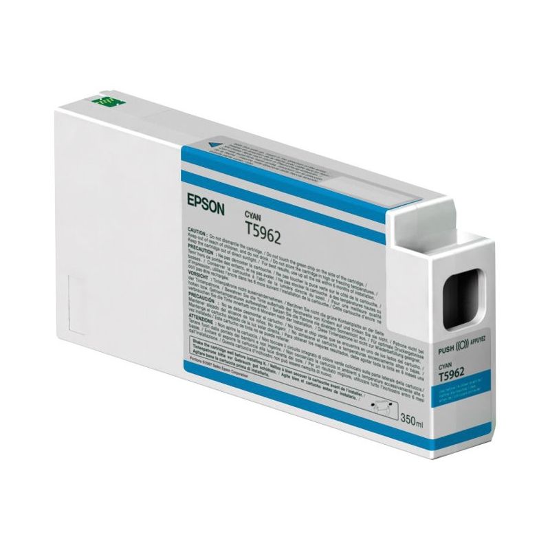 EPSON T5962 cartouche de encre cyan capacité standard 350ml pack de 1 EPSON T5962 cartouche de encre cyan capacité standard 350ml pack de 1