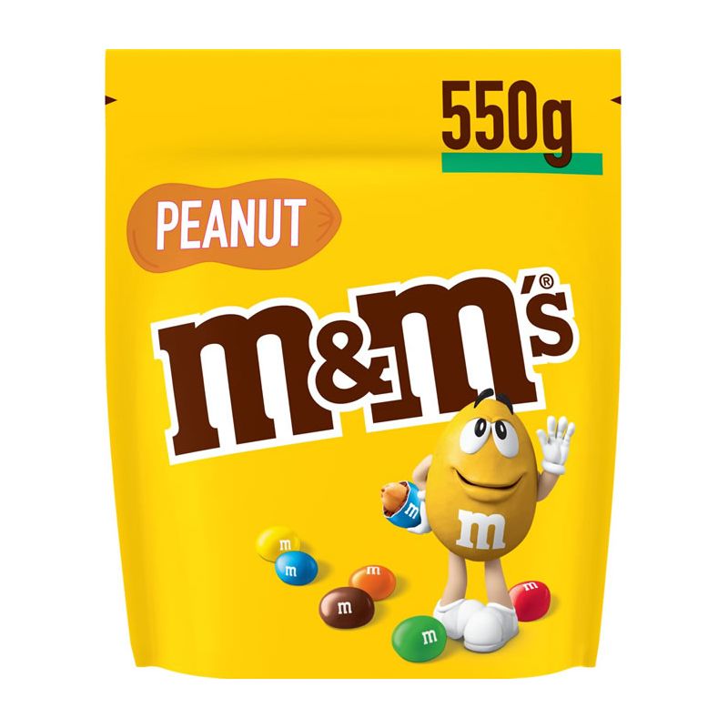 M&M's : Cacahuètes enrobées de chocolat 550g M&M's : Cacahuètes enrobées de chocolat 550g