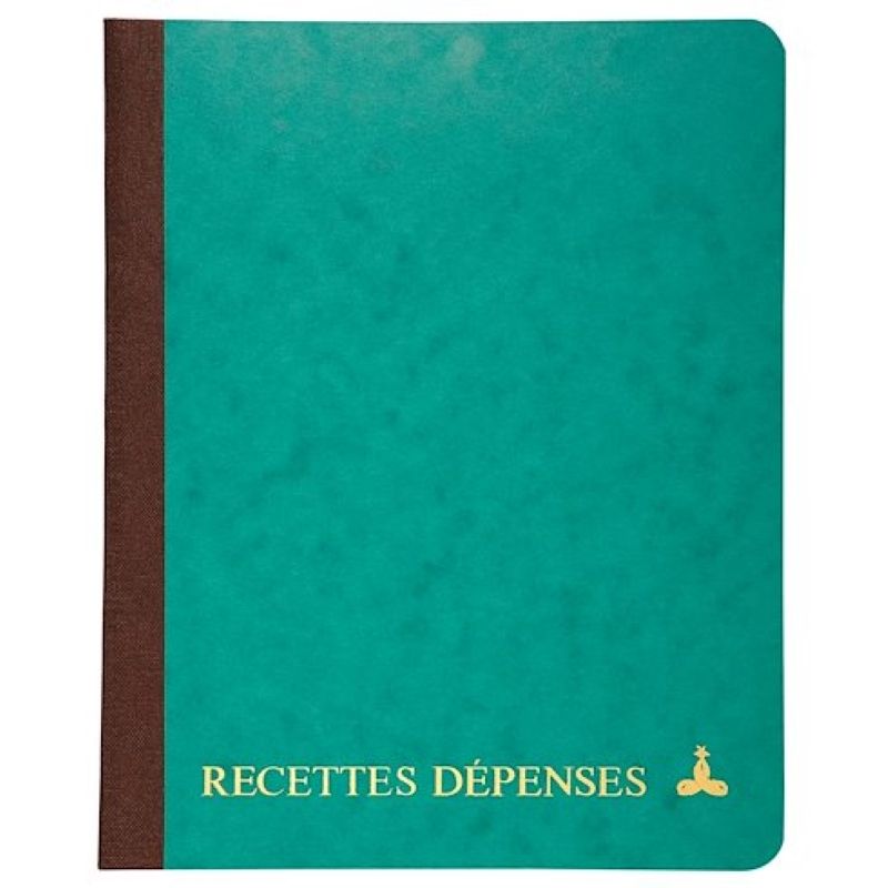LE DAUPHIN Piqûre recettes/dépenses format A5 22x17cm 80 pages LE DAUPHIN Piqûre recettes/dépenses format A5 22x17cm 80 pages