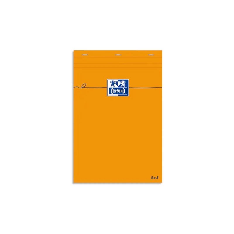 OXFORD Bloc IDEA format 7,4 x 10,5 cm 80 grammes réglure 5x5 301201 OXFORD Bloc IDEA format 7,4 x 10,5 cm 80 grammes réglure 5x5 301201