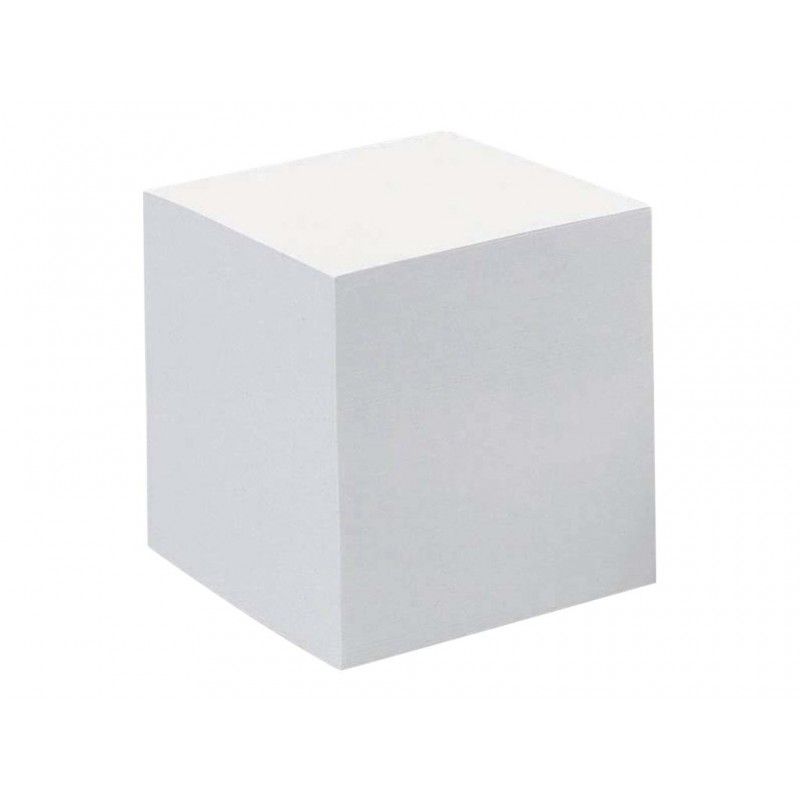 QUO VADIS Recharge bloc cube Blanc 9x9x7,5cm 590 feuilles mobiles 80g PEFC QUO VADIS Recharge bloc cube Blanc 9x9x7,5cm 590 feuilles mobiles 80g PEFC