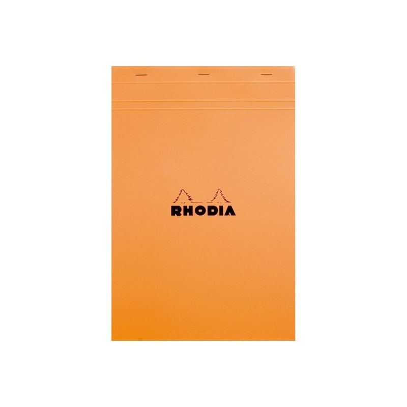 RHODIA Bloc de direction couverture Orange 80 feuilles (160 pages) format A5 réglure 5x5 RHODIA Bloc de direction couverture Orange 80 feuilles (160 pages) format A5 réglure 5x5
