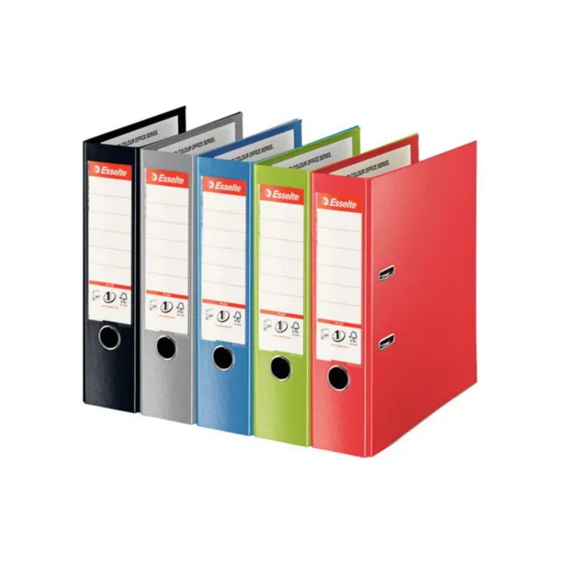 ESSELTE Classeur à levier Plus Maxi Vivida, A4+, 8 cm, PP, assorti de couleurs ESSELTE Classeur à levier Plus Maxi Vivida, A4+, 8 cm, PP, assorti de couleurs