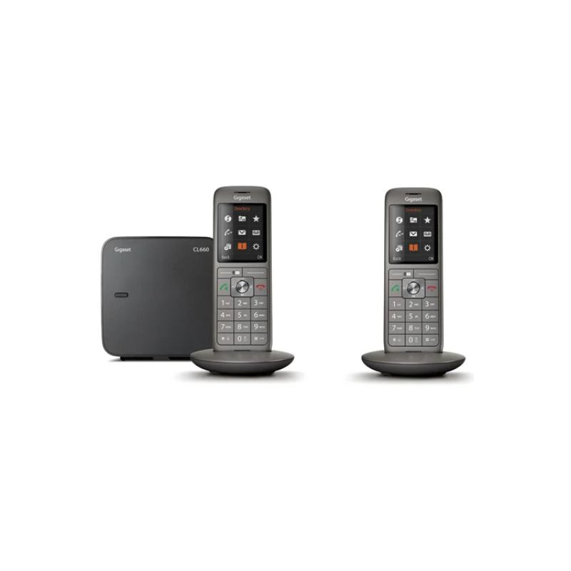 GIGASET Téléphone CL660 DUO L36852-H2804-N101 GIGASET Téléphone CL660 DUO L36852-H2804-N101