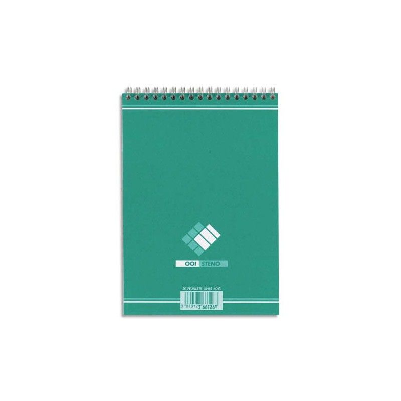 HAMELIN Bloc bureau format A5 100 pages unies 60g Spirale HAMELIN Bloc bureau format A5 100 pages unies 60g Spirale