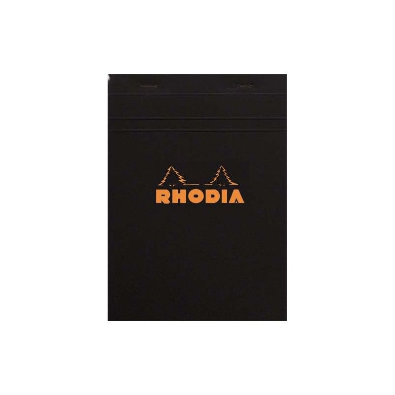 RHODIA Bloc de direction couverture Noire 80 feuilles(160 pages) format A4 réglure 5x5 RHODIA Bloc de direction couverture Noire 80 feuilles(160 pages) format A4 réglure 5x5
