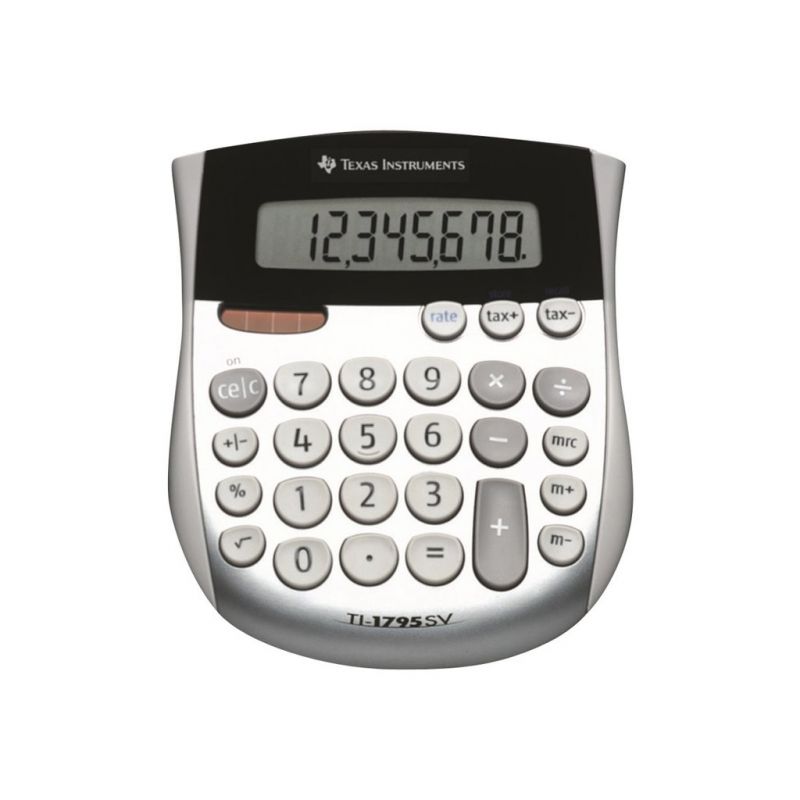 TEXAS INSTRUMENTS Calculatrice de bureau TI-1795 SV - 17955SV/FBL/11E1 TEXAS INSTRUMENTS Calculatrice de bureau TI-1795 SV - 17955SV/FBL/11E1