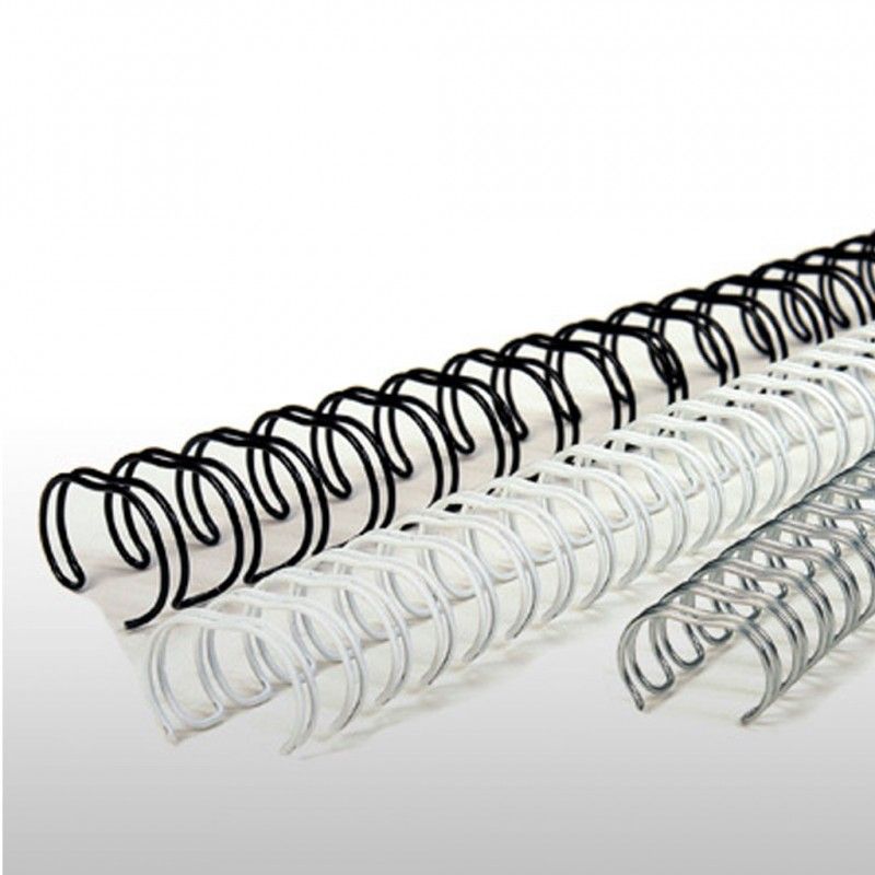FELLOWES Boîte de 100 peignes anneaux métal 34 boucles 10 mm Blanc FELLOWES Boîte de 100 peignes anneaux métal 34 boucles 10 mm Blanc