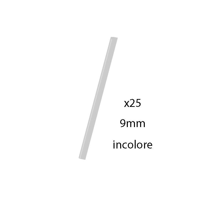 EXACOMPTA Boîte de 25 baguettes à relier manuelles SERODO 9mm incolore EXACOMPTA Boîte de 25 baguettes à relier manuelles SERODO 9mm incolore