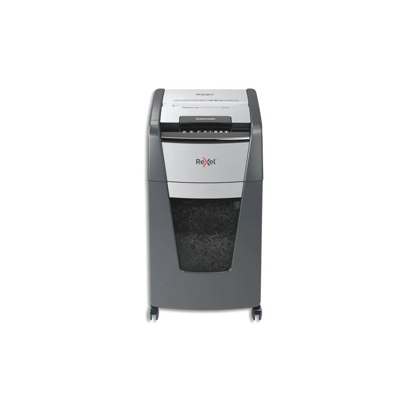 REXEL Destructeur de documents Optimum Auto+ 225X P-4 coupe croisée 4x25mm 225 feuilles 60 L 2020225XEU REXEL Destructeur de documents Optimum Auto+ 225X P-4 coupe croisée 4x25mm 225 feuilles 60 L 2020225XEU