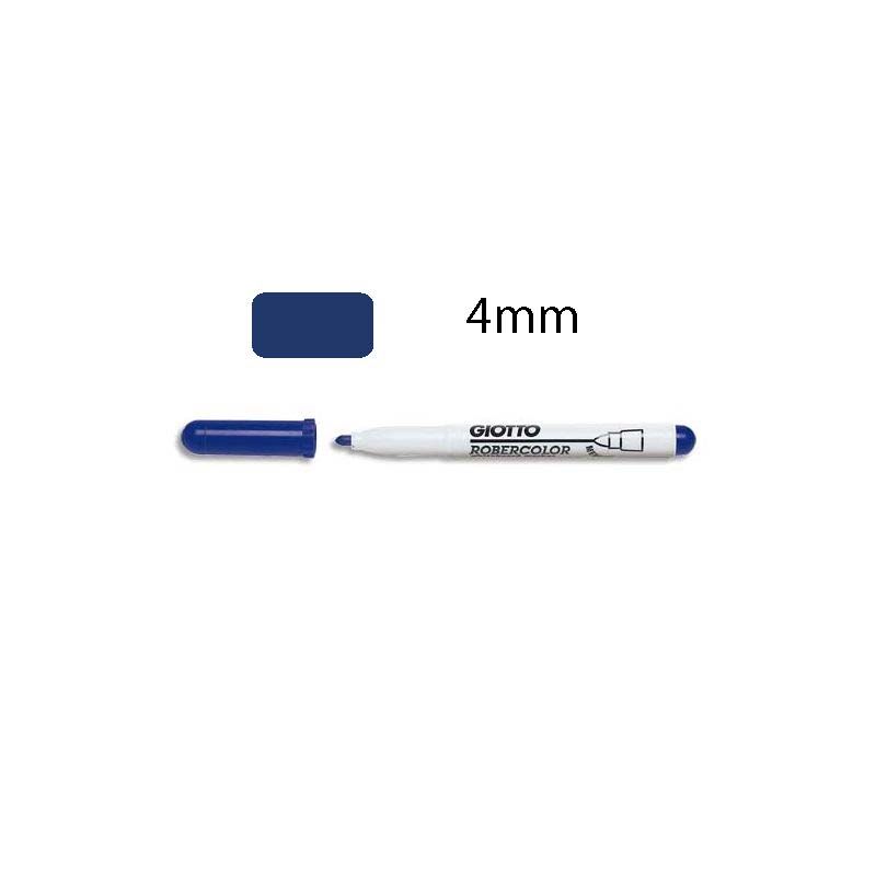 GIOTTO Feutre effaçable à sec pointe ogive 4mm Encre Bleue GIOTTO Feutre effaçable à sec pointe ogive 4mm Encre Bleue