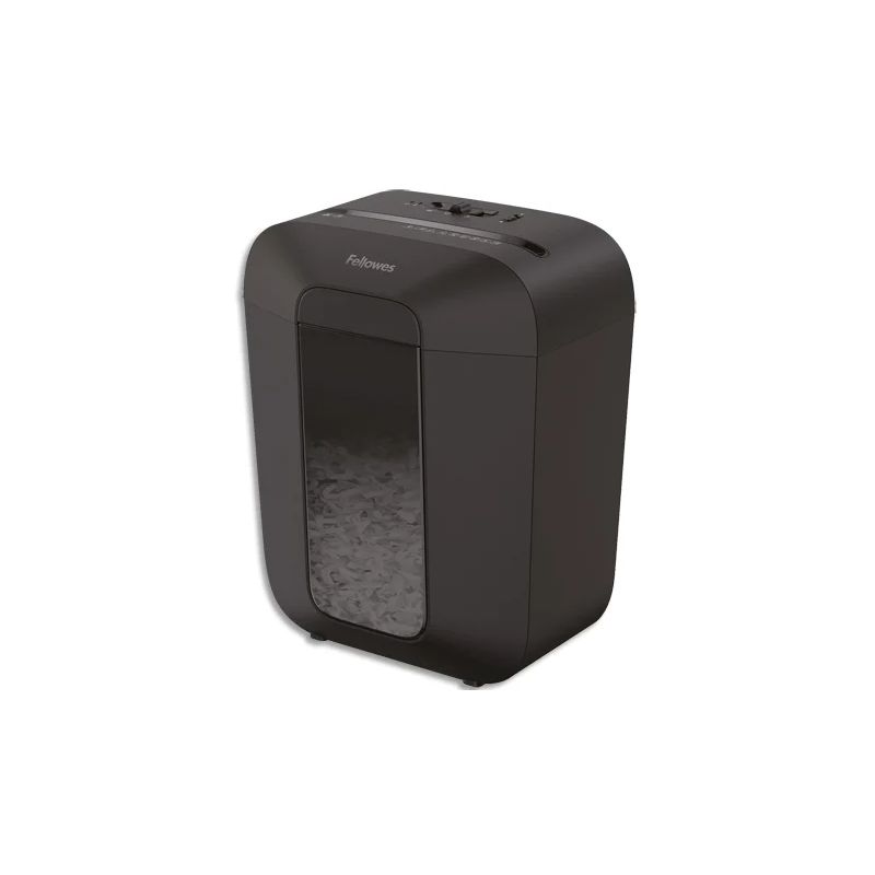 FELLOWES Destructeur LX45 coupe croisée 8 feuilles, P-4, 17L 4400501 FELLOWES Destructeur LX45 coupe croisée 8 feuilles, P-4, 17L 4400501