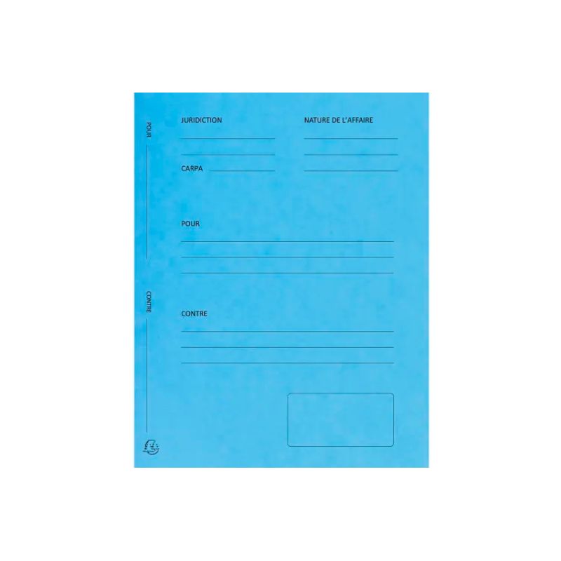 EXA P/24 DOSS PLAIDOIRIE CTE BL 220102E EXA P/24 DOSS PLAIDOIRIE CTE BL 220102E