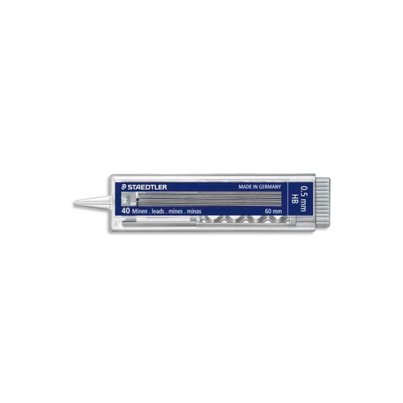 STAEDTLER Etui de 40 mines HB 0,7mm STAEDTLER Etui de 40 mines HB 0,7mm