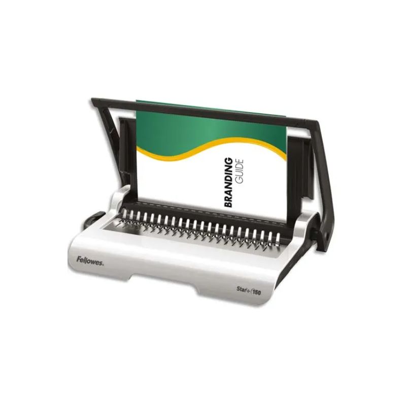 FELLOWES Perforelieur manuel STAR+ relie 15 feuilles, perfore 150 feuille, diamètre max 19mm 5627501 FELLOWES Perforelieur manuel STAR+ relie 15 feuilles, perfore 150 feuille, diamètre max 19mm 5627501