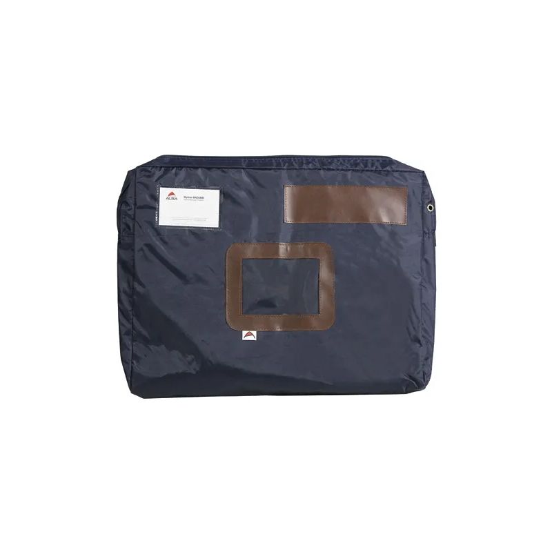 ALBA Pochette navette Bleue en PVC à soufflet dimensions : 42x32x5cm ALBA Pochette navette Bleue en PVC à soufflet dimensions : 42x32x5cm