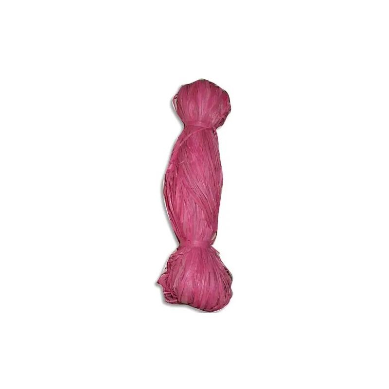 GRAINE CREATIVE Bobine de 50g de raphia végétal Rose Tyrien, longueur non standardisée de 1 à 1,20m GRAINE CREATIVE Bobine de 50g de raphia végétal Rose Tyrien, longueur non standardisée de 1 à 1,20m