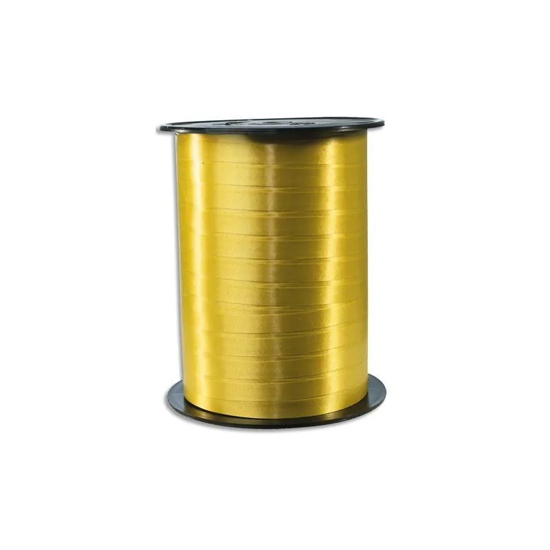 CLAIREFONTAINE Bobine bolduc de comptoir 500x0,7m. Coloris Or lisse CLAIREFONTAINE Bobine bolduc de comptoir 500x0,7m. Coloris Or lisse