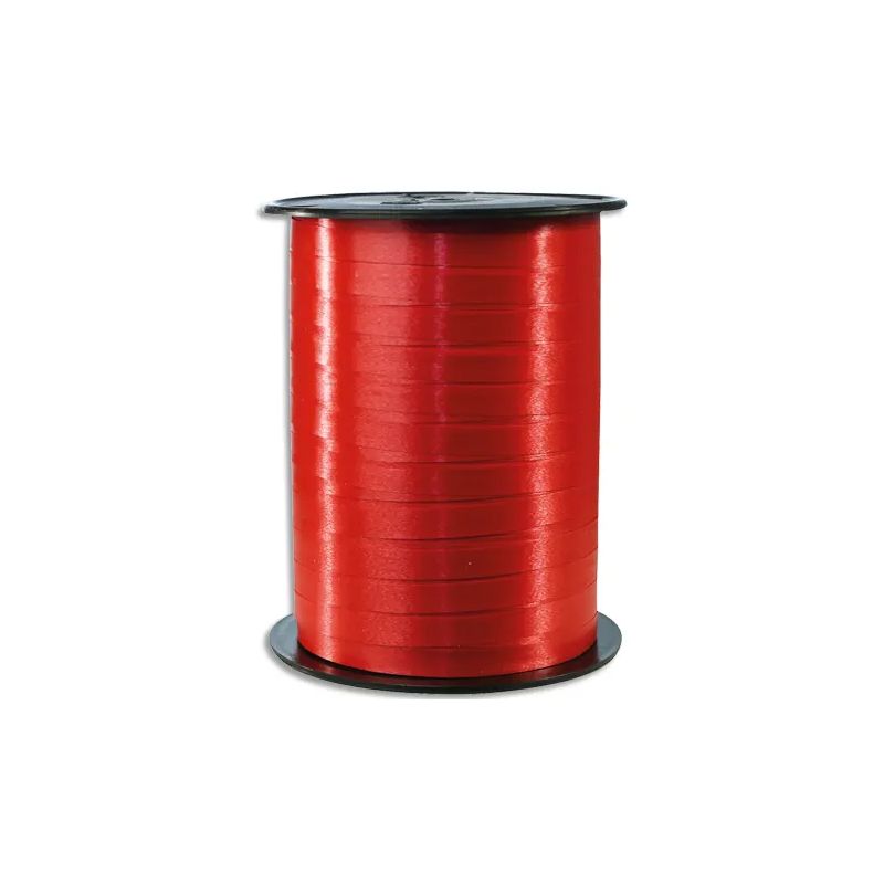 CLAIREFONTAINE Bobine bolduc de comptoir 500mx7mm lisse coloris Rouge CLAIREFONTAINE Bobine bolduc de comptoir 500mx7mm lisse coloris Rouge