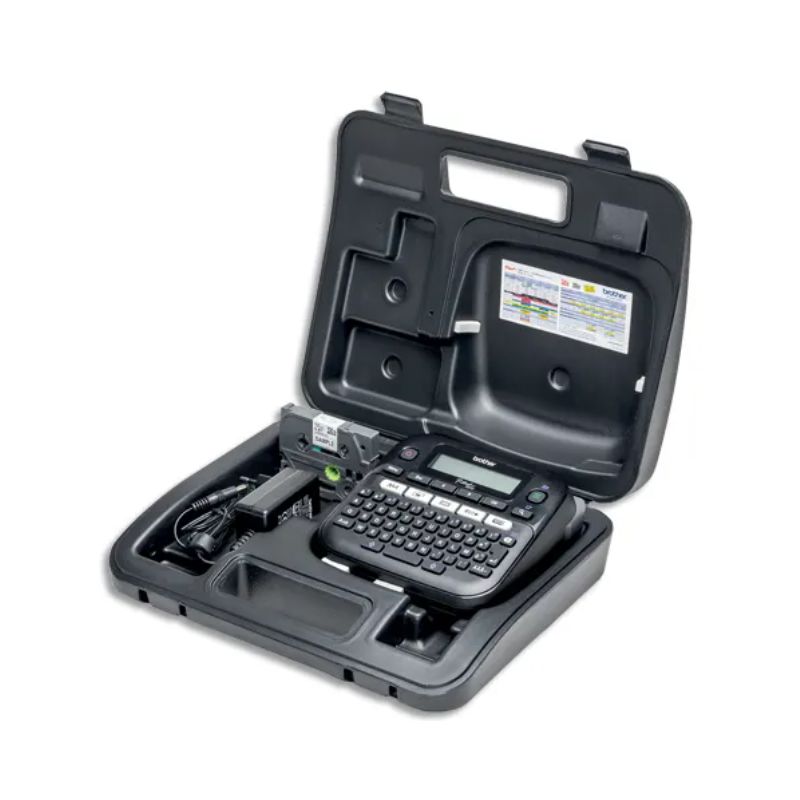 BROTHER Etiqueteuse bureautique avec valise 12mm PT-D210VP BROTHER Etiqueteuse bureautique avec valise 12mm PT-D210VP