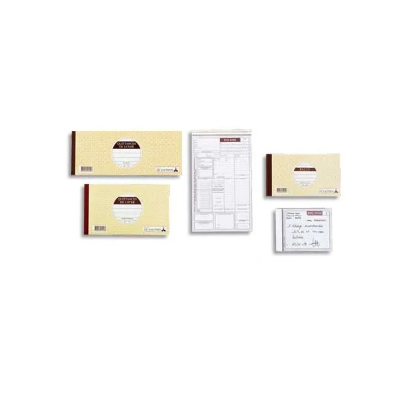 LE DAUPHIN Carnet reçu 10,5 x 18 cm 50 feuillets LE DAUPHIN Carnet reçu 10,5 x 18 cm 50 feuillets