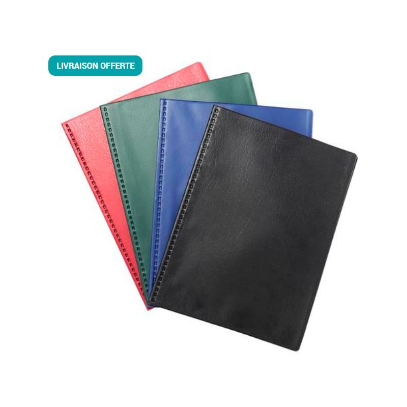 Protège document 60 vues soudé VEGA PVC 3/10 Coloris Opaque Aléatoire EXACOMPTA Protège document 60 vues soudé VEGA PVC 3/10 Coloris Opaque Aléatoire EXACOMPTA