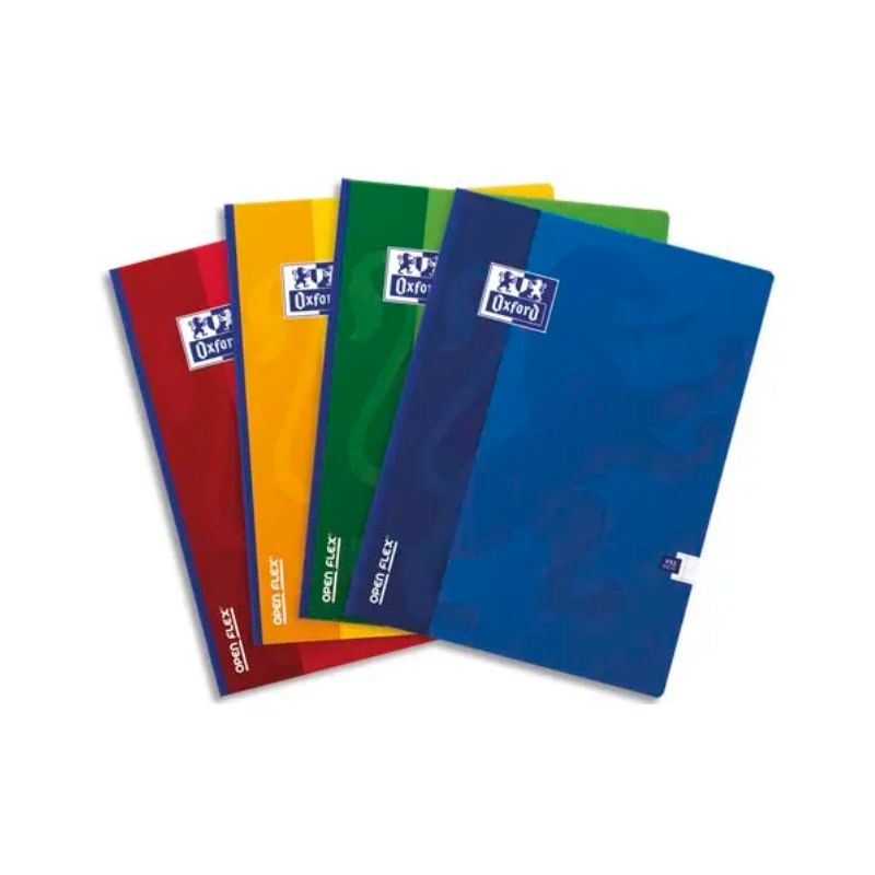 OXFORD Cahier OPEN FLEX brochure 192 pages 24x32cm Seyès OXFORD Cahier OPEN FLEX brochure 192 pages 24x32cm Seyès