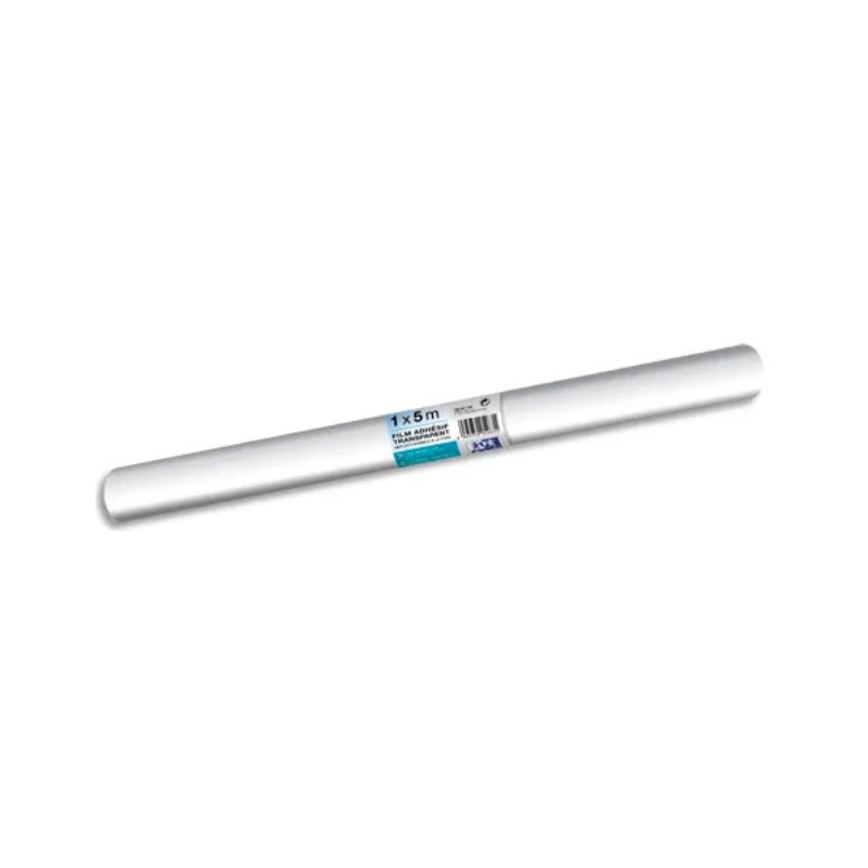 ELBA Rouleau couvre livre transparent 1x5m 50 microns. Repositionnable dans les quelques minutes. ELBA Rouleau couvre livre transparent 1x5m 50 microns. Repositionnable dans les quelques minutes.