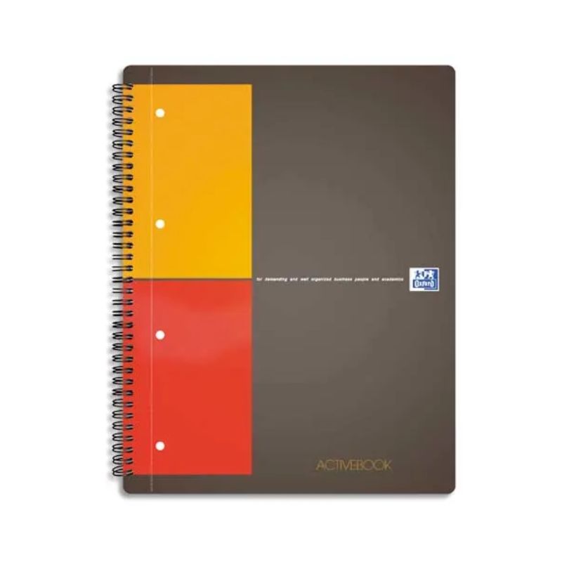 OXFORD Cahier ACTIVEBOOK spirales 160 pages OXFORD Cahier ACTIVEBOOK spirales 160 pages