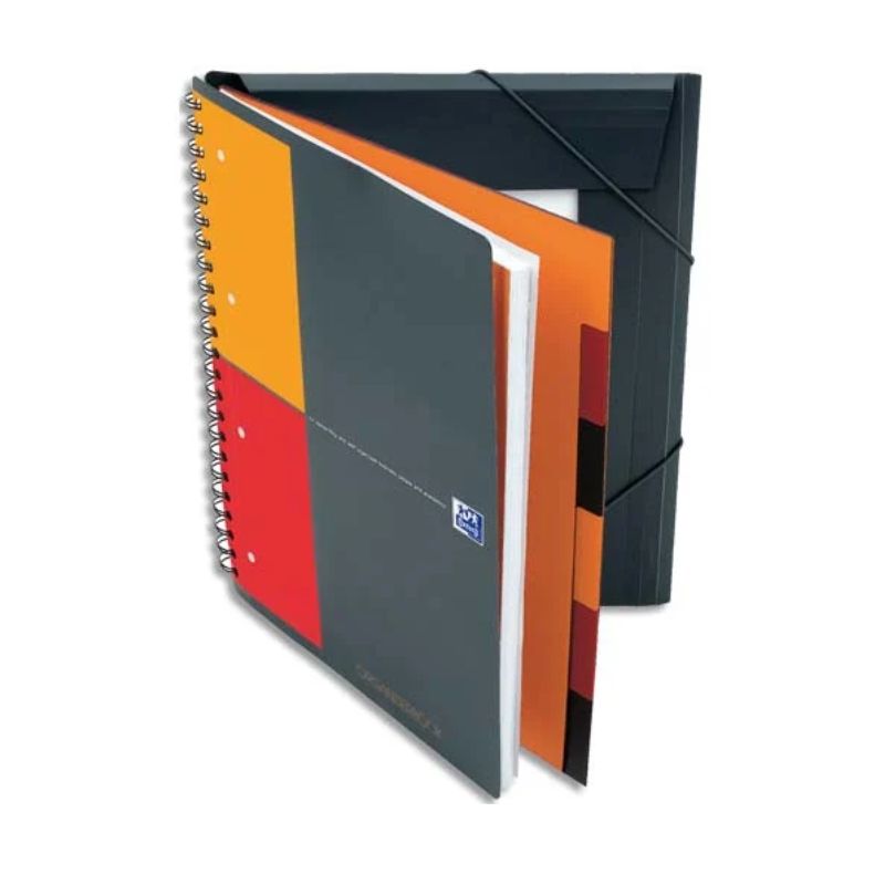 OXFORD Cahier ORGANISERBOOK spirales 160 pages OXFORD Cahier ORGANISERBOOK spirales 160 pages