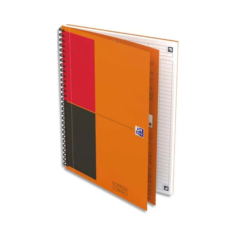 OXFORD Cahier NOTEBOOK I-CONNECT spirale 160 pages OXFORD Cahier NOTEBOOK I-CONNECT spirale 160 pages