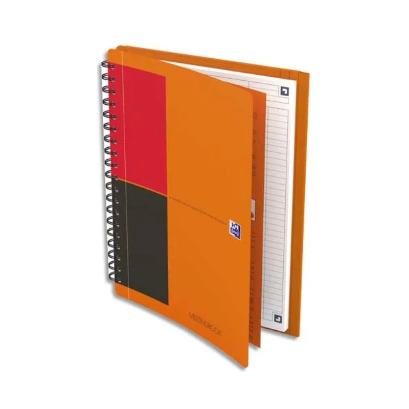 OXFORD Cahier MEETINGBOOK I-CONNECT spirale 160 pages OXFORD Cahier MEETINGBOOK I-CONNECT spirale 160 pages