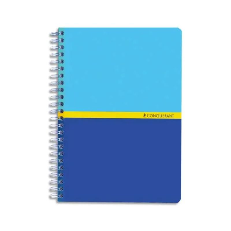 CONQUERANT C7 Carnet reliure spirale 14,8x21 cm 180 pages CONQUERANT C7 Carnet reliure spirale 14,8x21 cm 180 pages
