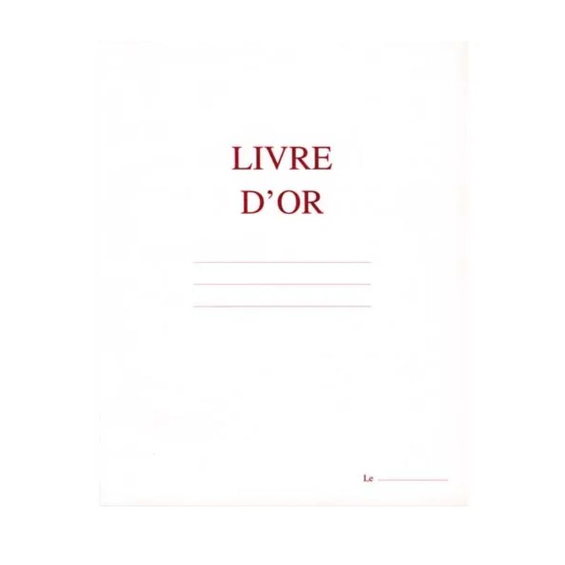 ELVE Livre d'Or format 21x29,7cm Blanc 148 pages ELVE Livre d'Or format 21x29,7cm Blanc 148 pages