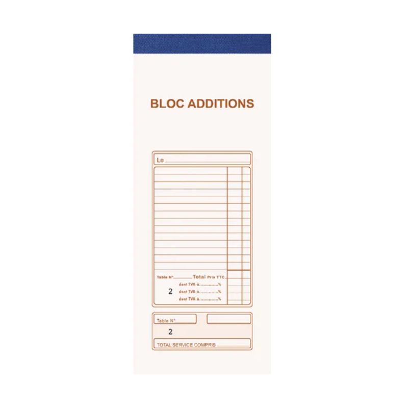 EXACOMPTA Bloc addition 50 feuillets EXACOMPTA Bloc addition 50 feuillets