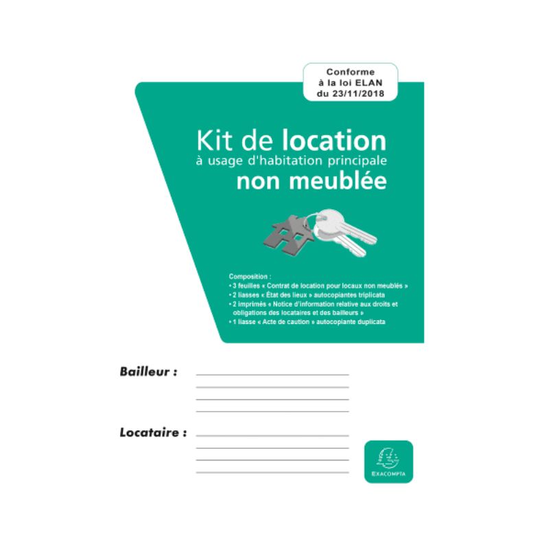 EXACOMPTA Kit dossier location non meublée EXACOMPTA Kit dossier location non meublée