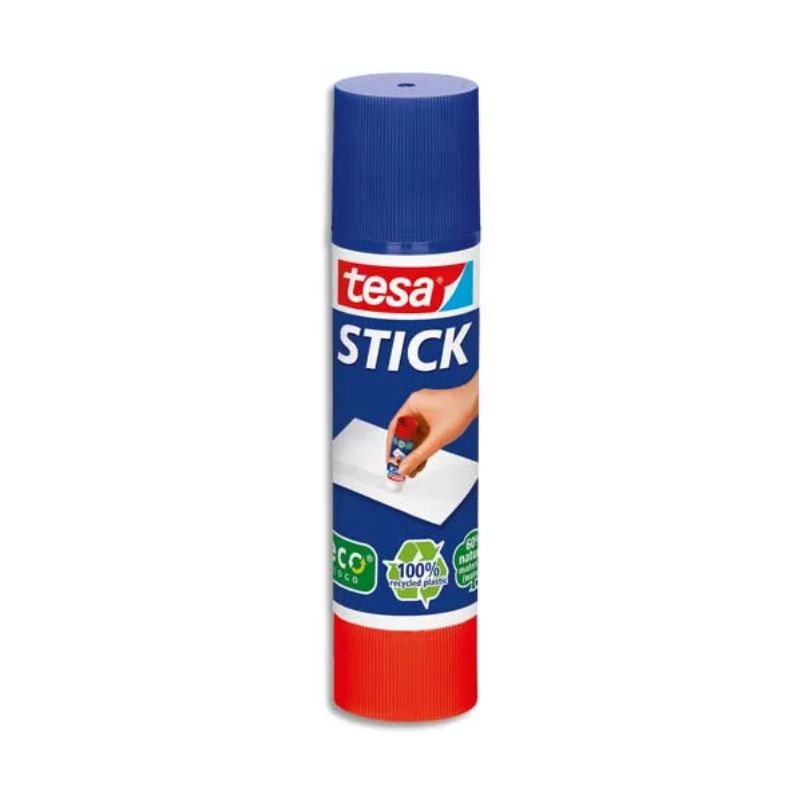 TESA easy stick ecologo bâton de colle forme ronde recyclé 20G TESA easy stick ecologo bâton de colle forme ronde recyclé 20G