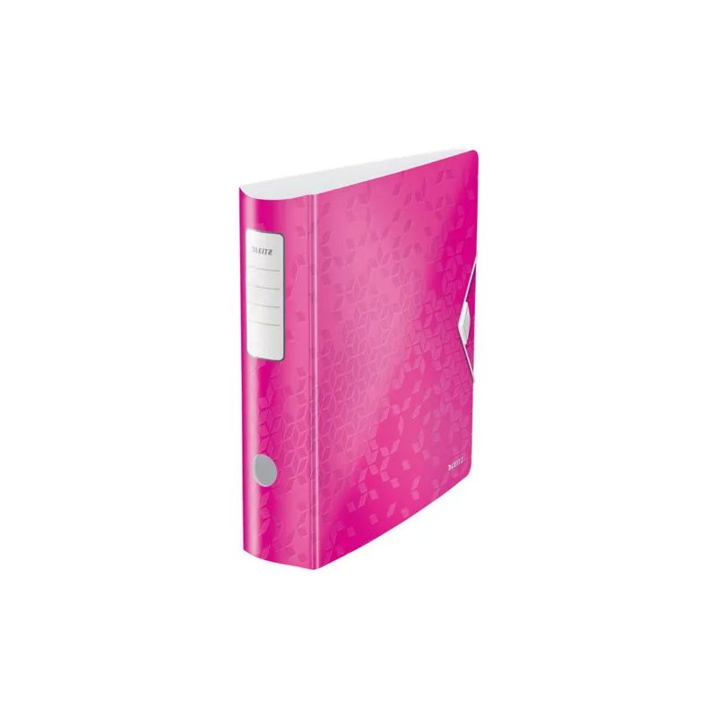 LEITZ Classeur à levier WOW Active 180°, A4, 8,2 cm, PP, rose LEITZ Classeur à levier WOW Active 180°, A4, 8,2 cm, PP, rose