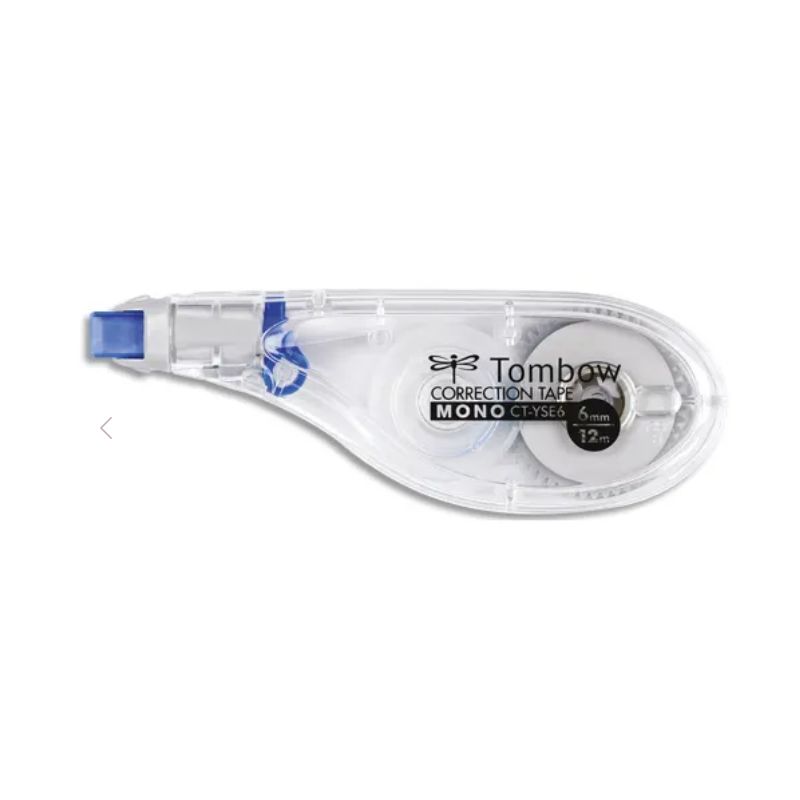 TOMBOW Roller de correction latéral MONO YSE6 ergonomique 6mm x 12m, rapide, propre et précis TOMBOW Roller de correction latéral MONO YSE6 ergonomique 6mm x 12m, rapide, propre et précis