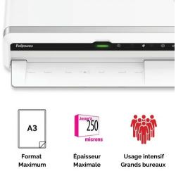 FELLOWES Plastifieuse Venus 2 LX A3 250 microns