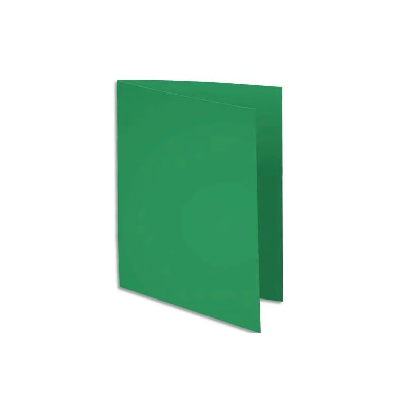 EXACOMPTA Paquet de 100 sous-chemises ROCK'S en carte 80 grammes coloris Vert sapin EXACOMPTA Paquet de 100 sous-chemises ROCK'S en carte 80 grammes coloris Vert sapin