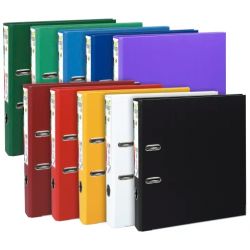 EXACOMPTA Classeur à levier en polypro PREMTOUCH dos de 5cm, coloris Assortis Office