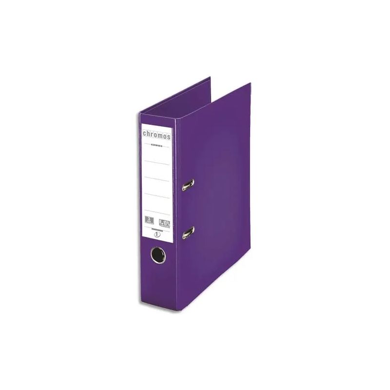 ESSELTE Classeur à levier Chromos Plus, A4, 8 cm, PP, violet ESSELTE Classeur à levier Chromos Plus, A4, 8 cm, PP, violet
