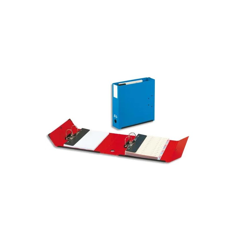 ARIANEX Classeur à deux leviers amovibles Mill-AR en PVC intérieur et extérieur Rouge, dos de 9.5cm ARIANEX Classeur à deux leviers amovibles Mill-AR en PVC intérieur et extérieur Rouge, dos de 9.5cm